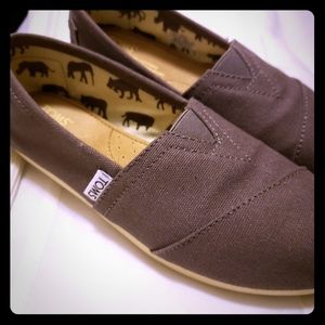 Tom's Ash Classic Canvas Womens "W6"